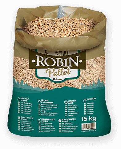 worek pelletu opałowego Robin do kupienia w Zakroczymiu lub sklepie internetowym